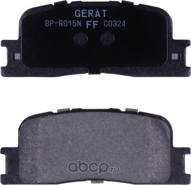 Тормозные колодки Gerat BP-R015N (задние) Normal Gerat. Артикул BPR015N