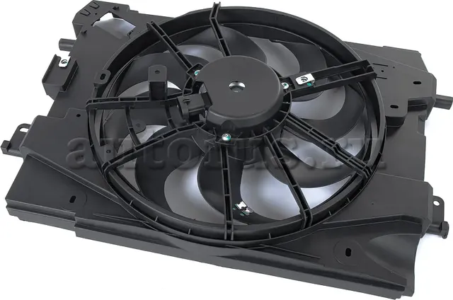 Вентилятор радиатора основного (с кожухом) (Ganz). Артикул GIC06236