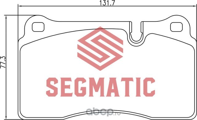 SGBP2620 Колодка торм диск пер Volkswagen Touareg 3.6 2010-, Touareg 3.0 2010-Vo (Segmatic) Segmatic. Артикул SGBP2620