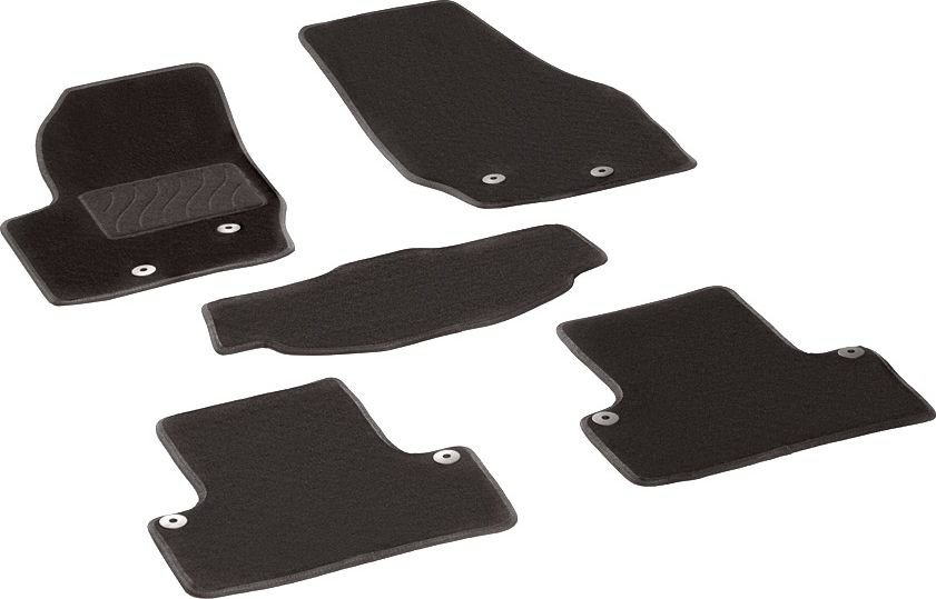 Коврики текстильные Seintex на нескользящей основе для салона Volvo XC90 2002-2014. Артикул 83394