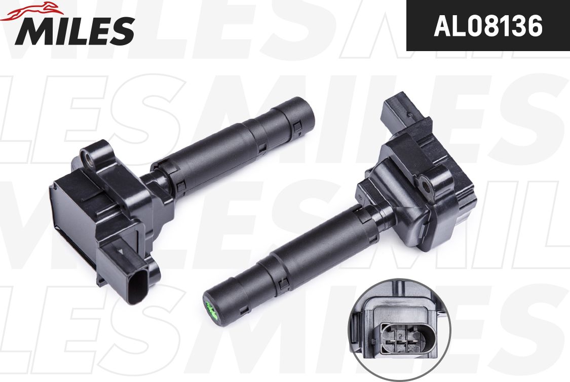 Катушка зажигания Miles. Артикул AL08136