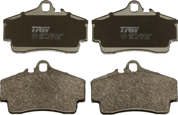 Тормозные колодки TRW. Артикул GDB1395