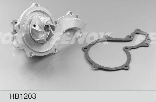 Помпа (водяной насос) Fenox для Nissan Almera Tino I 2000-2006. Артикул HB1203