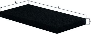 Салонный фильтр Mahle для Renault Magnum 1990-2013. Артикул LAP 15