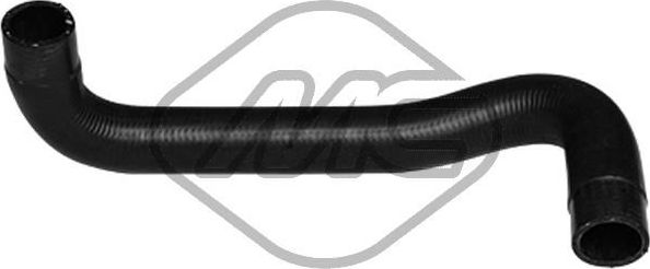 Патрубок радиатора (системы охлаждения) Metalcaucho. Артикул 98399