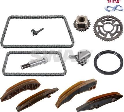 Цепь ГРМ SWAG верхний/нижний для MINI Hatch II (R56) 2010-2013. Артикул 20 10 2040