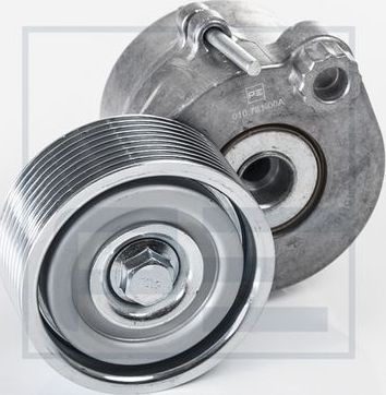 Натяжной ролик (натяжитель) приводного клинового зубчатого ремня PE Automotive (Металл). Артикул 010.781-00A