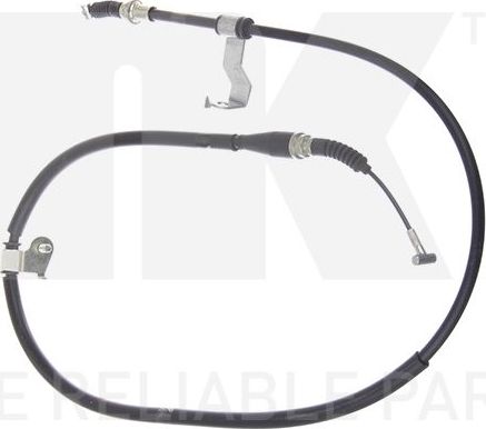 Трос ручника (тросик ручного тормоза) NK для Mazda 323 VI (BJ) 1994-1998. Артикул 903262