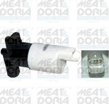 Насос омывателя лобового стекла Meat & Doria для Opel Vivaro A 2001-2014. Артикул 20127