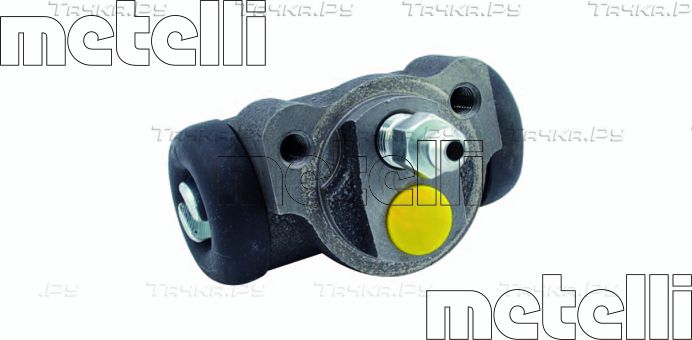 Тормозной цилиндр Metelli (Чугун) задний для Mitsubishi Cordia 1982-1985. Артикул 04-0132