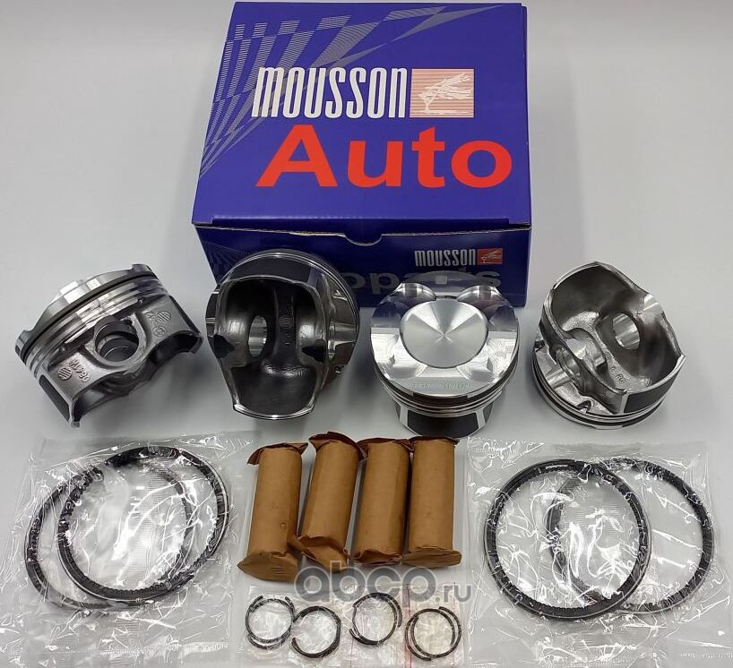 SPRN20B20ASTD_Поршень кольца комплект 2020 на 1 цилиндр (Mousson). Артикул SPRN20B20ASTD