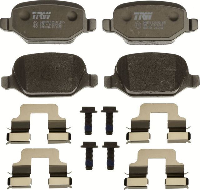 Тормозные колодки TRW COTEC задние для Fiat Linea 2007-2026. Артикул GDB1396