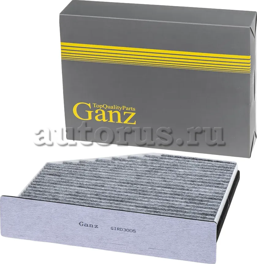 Фильтр салонный (Ganz). Артикул GIR03005
