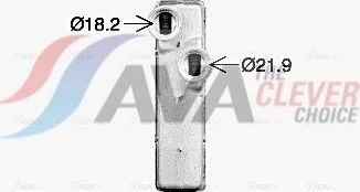 Радиатор отопителя (печки) AVA. Артикул PE6429