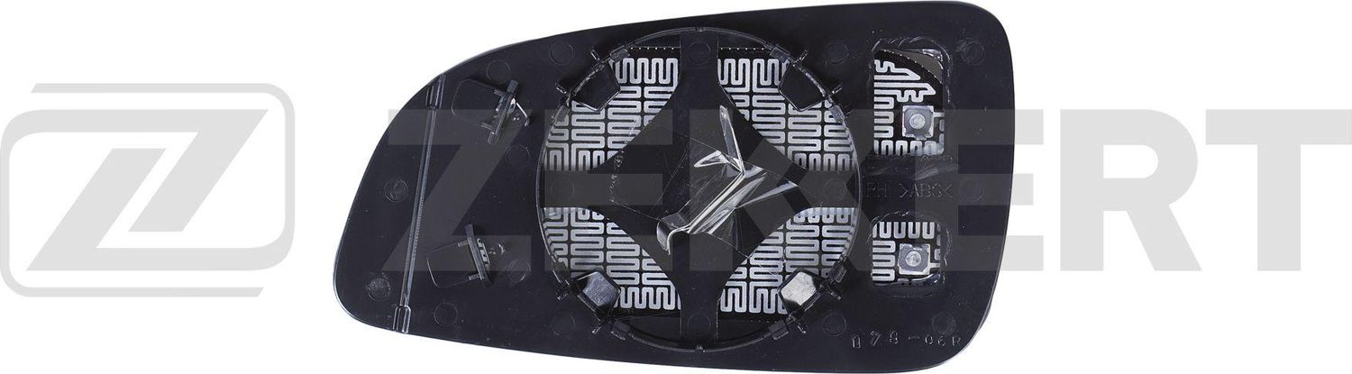 Зеркальное стекло бокового зеркала Zekkert. Артикул SP-1001