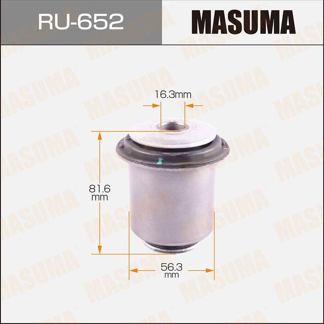 Сайлентблок переднего рычага подвески Masuma. Артикул RU-652