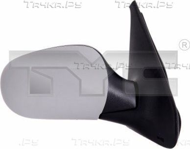 Зеркало боковое TYC левое для Renault Clio II 1998-2001. Артикул 328-0012