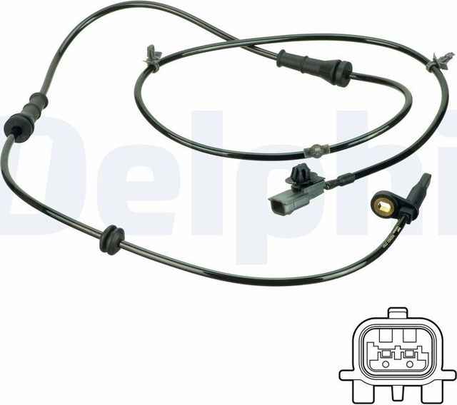 Датчик ABS Delphi. Артикул SS20822