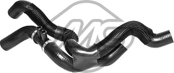 Патрубок радиатора (системы охлаждения) Metalcaucho. Артикул 97024