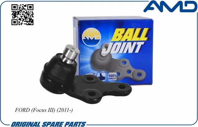 Опора шаровая FORD FOCUS III 11- лев. (AMD). Артикул AMDBJ215
