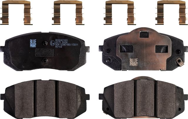 Тормозные колодки Blue Print. Артикул ADG042163