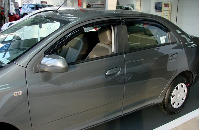 Дефлекторы SIM для окон Chevrolet Cobalt II седан 2011-2016. Артикул SCHCOB1132