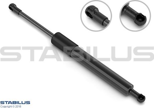 Амортизатор (упор) багажника Stabilus Lift-O-Mat® правый для Volvo XC60 I 2008-2012. Артикул 732539