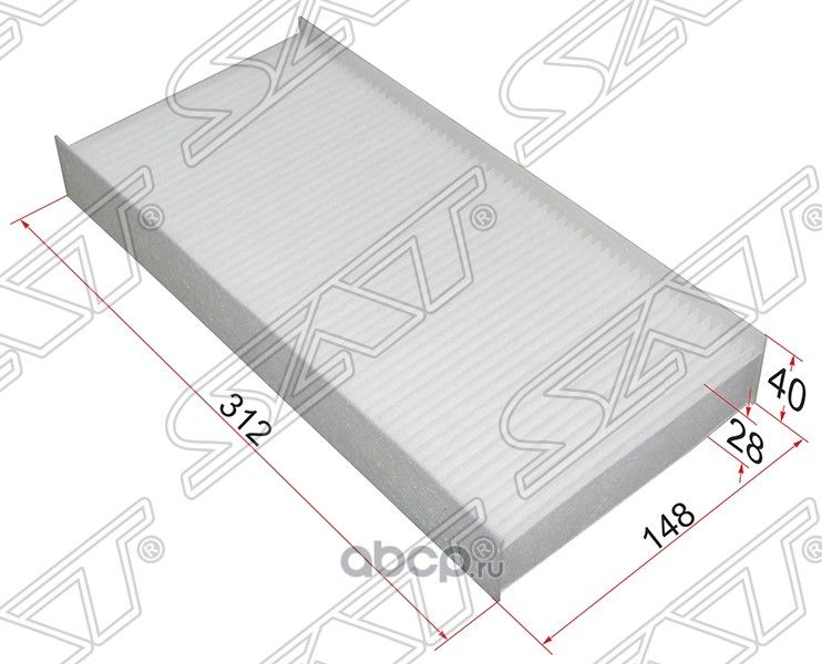 Фильтр салона CITROEN 04-08PEUGEOT 407 05- (SAT). Артикул ST647904