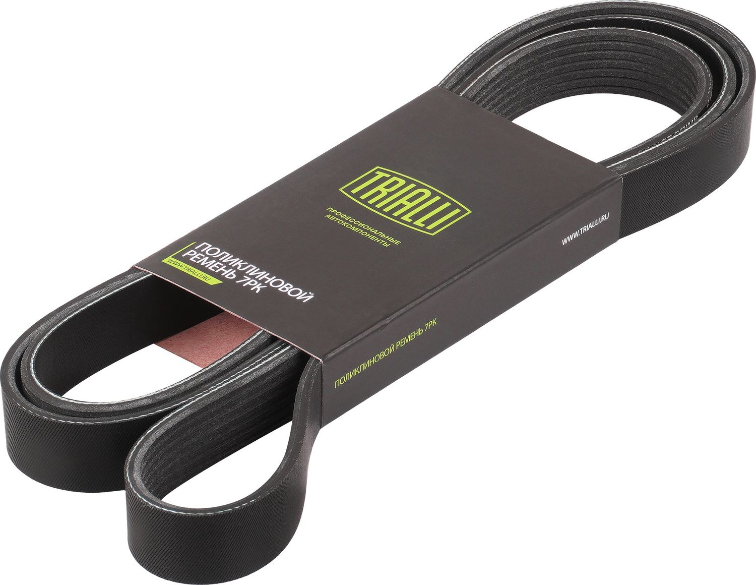 Приводной ремень поликлиновой Trialli (EPDM (Этилен-пропиленовый каучук)). Артикул 7PK2040