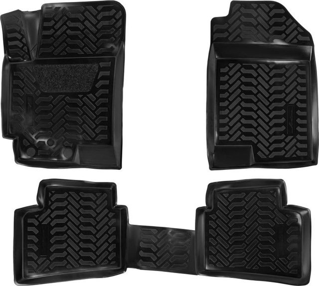 Коврики Airline 3D с высоким бортиком для салона Kia Rio IV 2017-2026. Артикул ACM-PS-37