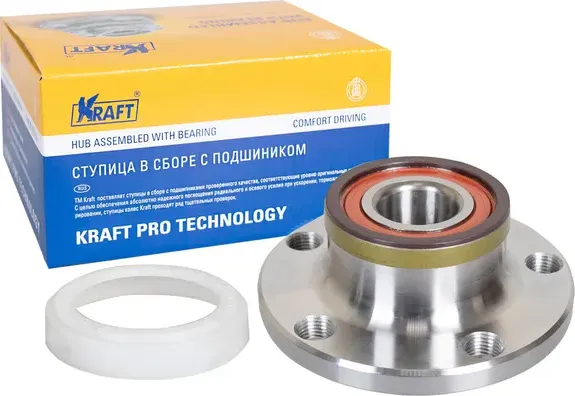 Ступица с подшипником VAG FABIA/POLO 99- задн.лев/прав. (Kraft) Kraft. Артикул KT100640