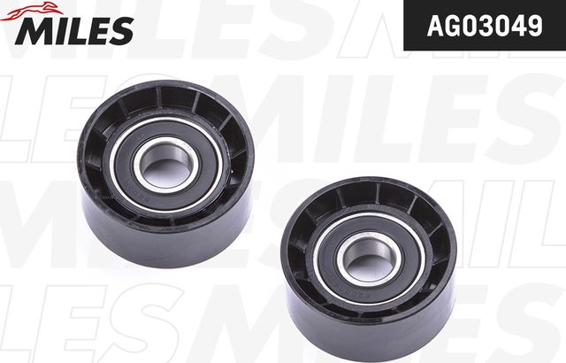 Натяжной ролик (натяжитель) приводного ремня Miles. Артикул AG03049