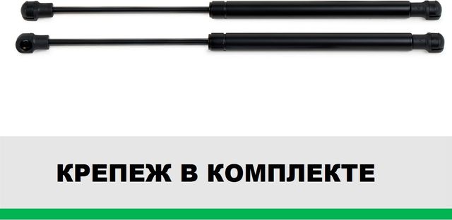 Амортизаторы (упоры) капота Pneumatic для Renault Kadjar 2015-2018. Артикул KU-RE-KJ00-00