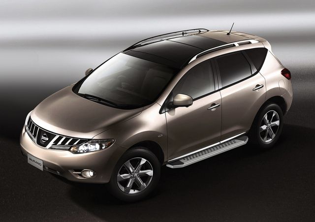 Пороги алюминиевые Rival Bmw-Style овал для Nissan Murano Z51 рестайлинг 2010-2016. Артикул B173AL.4108.2