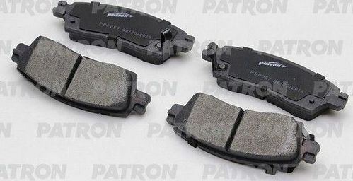 Тормозные колодки Patron задние для Saab 9-7X 2004-2012. Артикул PBP067