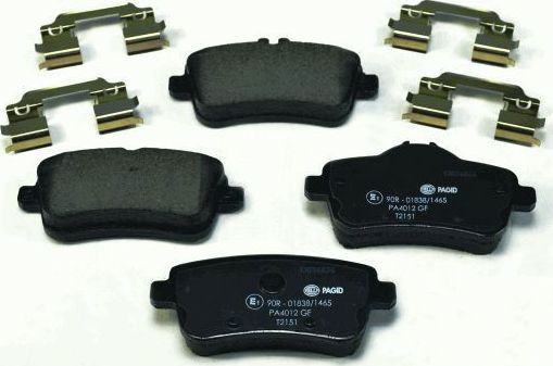 Тормозные колодки Hella. Артикул 8DB 355 019-741