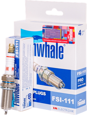 Свеча зажигания Finwhale для Nissan Navara D40 2004-2009. Артикул FSI111