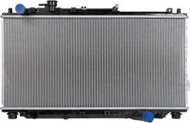 Радиатор охлаждения двигателя Zentparts для Kia Sephia I 1993-1997. Артикул Z20204