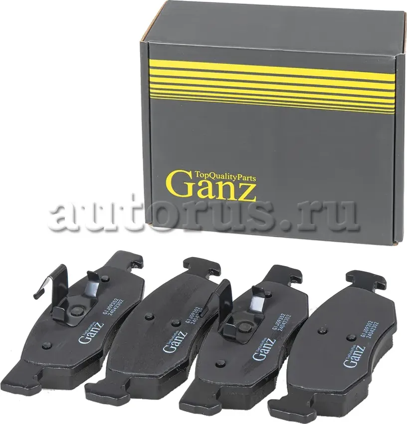 Колодки передние (Ganz). Артикул GIJ09352
