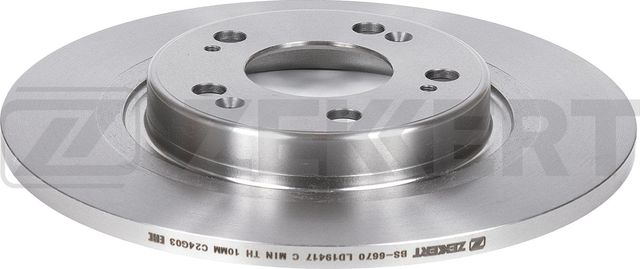Тормозной диск Zekkert. Артикул BS-6670