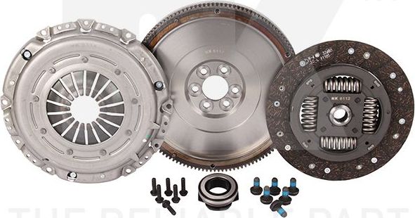 Сцепление (комплект) NK 4 in 1 kit (3 in 1 kit + Rigid Flywheel). Артикул 1347134