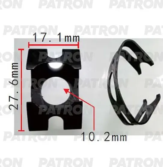 Скоба крепежная (Patron). Артикул P372202
