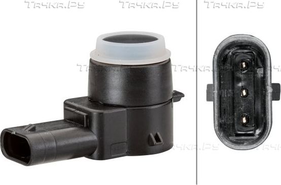 Датчик парктроника Hella. Артикул 6PX 358 141-091