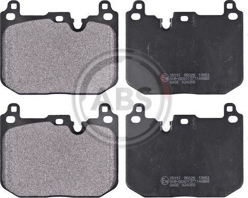 Тормозные колодки ABS передние для MINI Countryman II (F60) 2017-2019. Артикул 35117