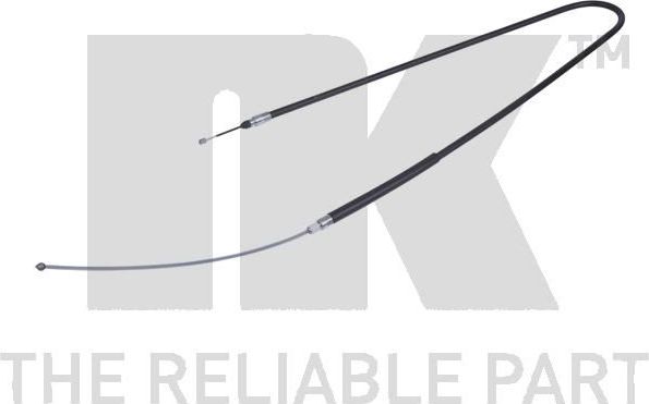 Трос ручника (тросик ручного тормоза) NK левый для BMW X3 I (E83) 2003-2011. Артикул 901534