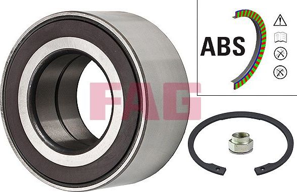 Ступичный подшипник (комплект) Fag. Артикул 713 6907 00