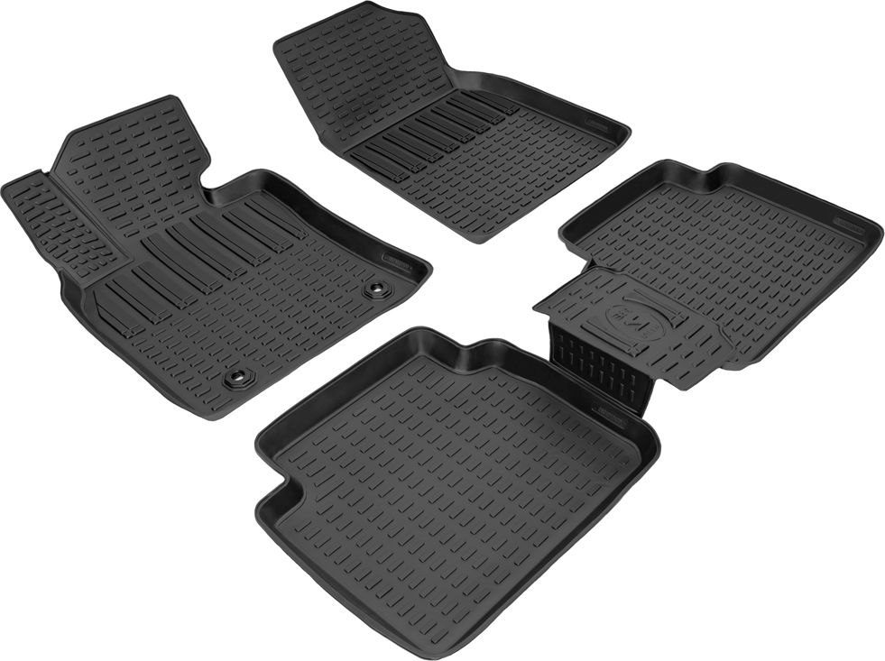 Коврики 3D полиуретановый Rezkon для салона Toyota Camry 70 (V70, XV70) 2018-2026. Артикул 0534010300