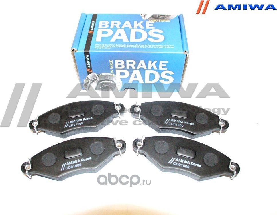 Колодки тормозные передние (Amiwa). Артикул CD01500