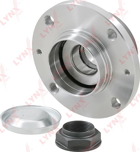 Ступица колеса с интегрированным подшипником (в сборе) LYNXauto задняя для Peugeot Partner Origin 2008-2013. Артикул WH-1294