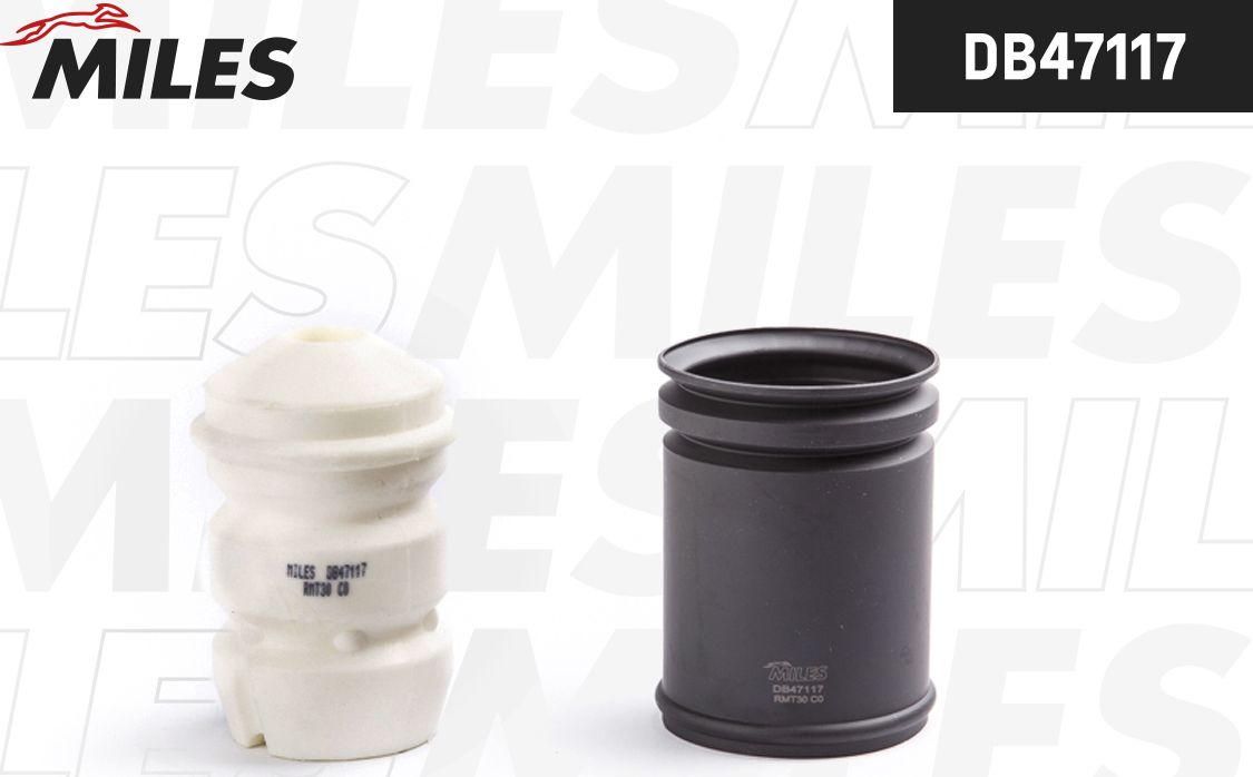 Комплект отбойников и пыльников амортизаторов (стоек) Miles. Артикул DB47117